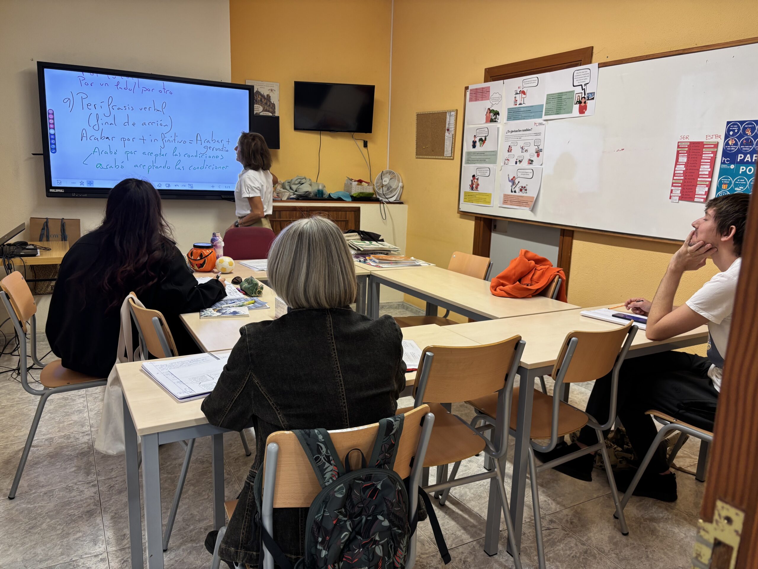 Clase. Colegio Hispano Continental