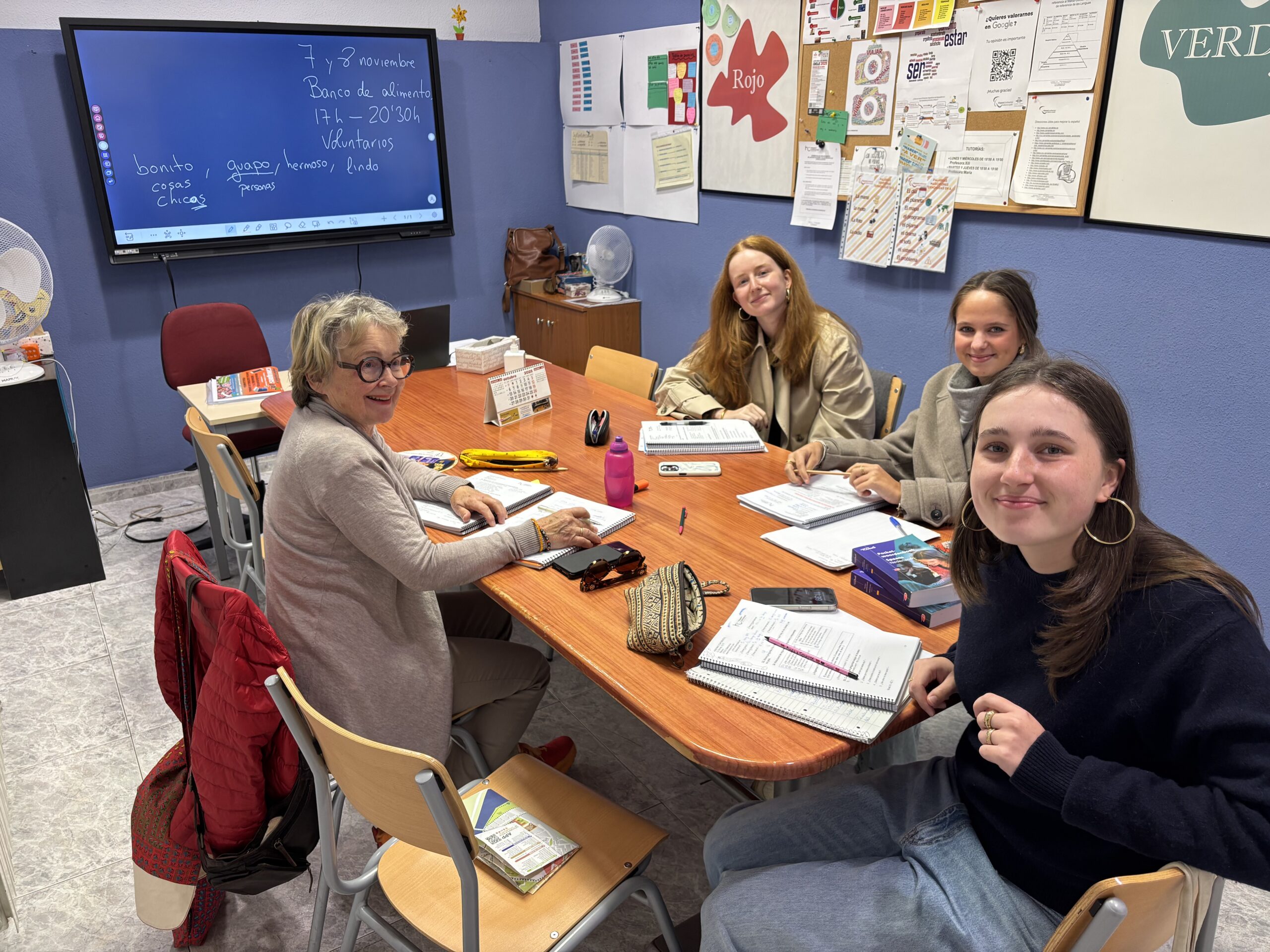 Clase. Colegio Hispano Continental